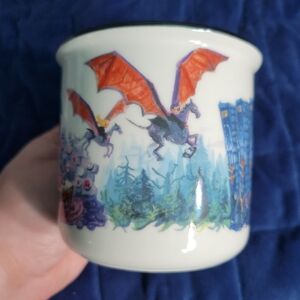 Owlcrate Exclusive Harry Potter Colorful Dragon Mug